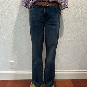 Kut from the Kloth Natalie High Rise Boot Cut Dark Blue Jeans NWT